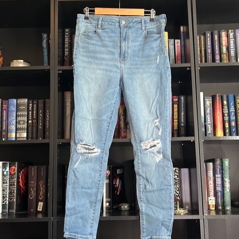 American Eagle next level stretch super hi-rise Jegging